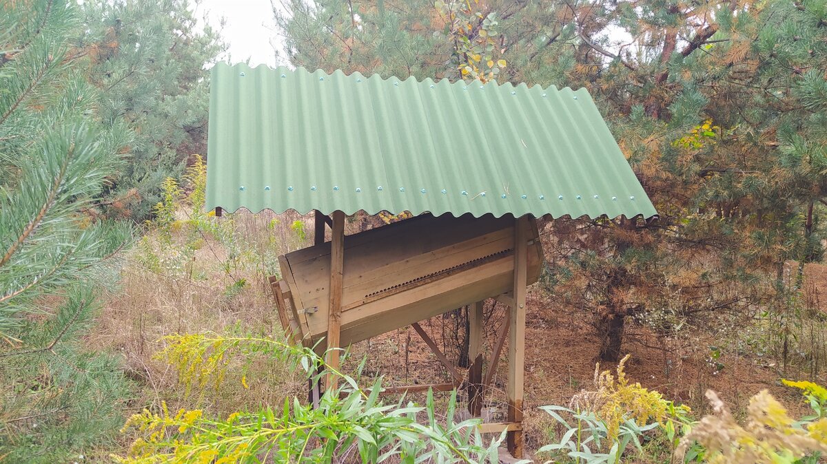 Максимально природный дом для пчёл