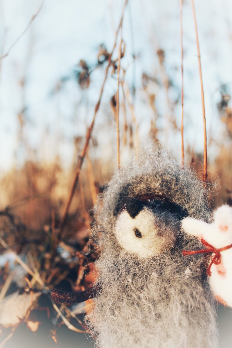 А вот и третий персонаж) Ёжик в тумане.