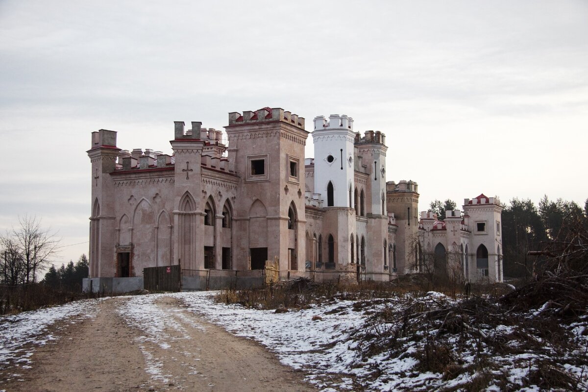 Фото дворец пусловских в коссово