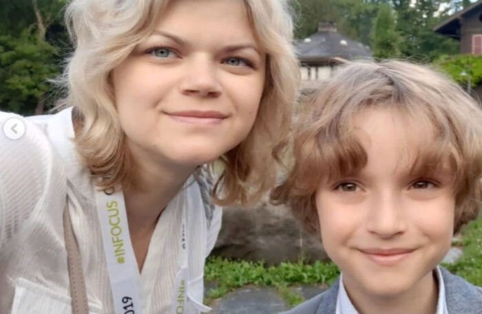 Даниил Муравьев-Изотов с мамой