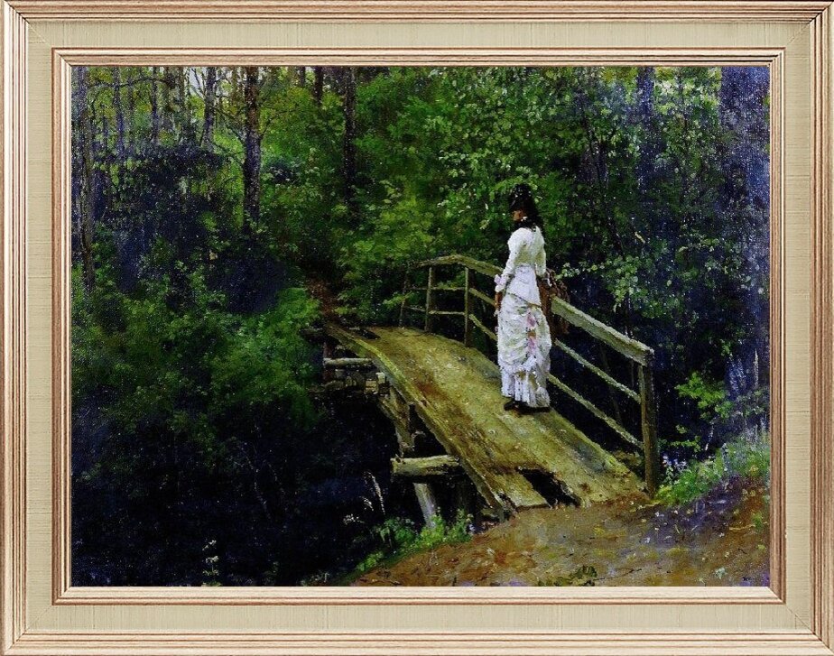 « Летний пейзаж», 1880 , холст, масло