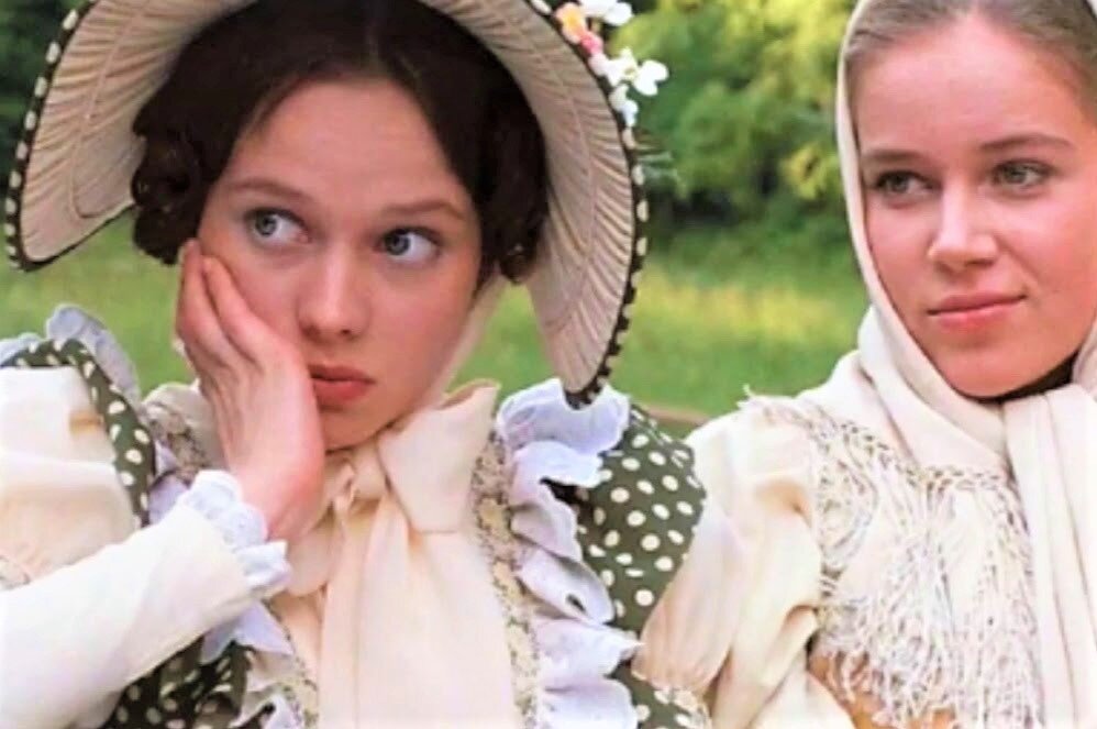 Кадр из фильма "Барышня-крестьянка"