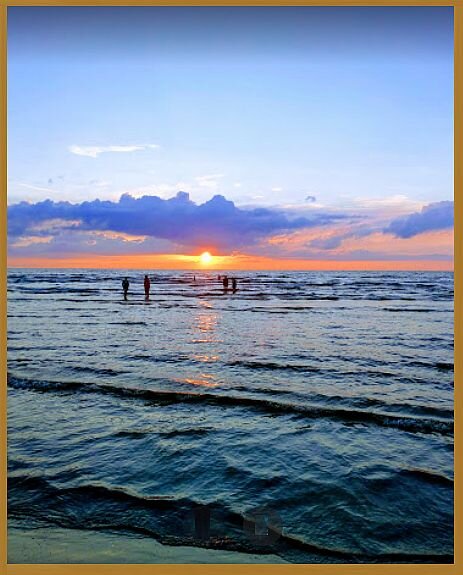 Калнгале: здесь тихо и спокойно. Фото: "Гугл".