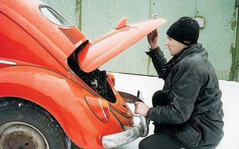 Тот самый автомобиль, уже на ходу )