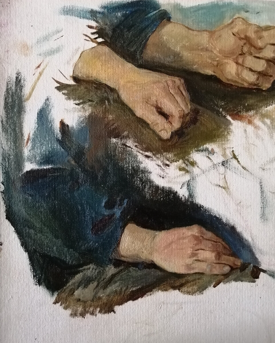 Фото автора. Ткаченко А.В. "Этюды рук".