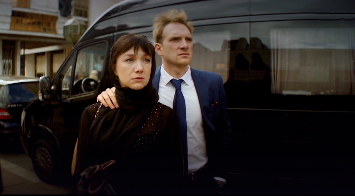 Дарья Мороз и Андрей Бурковский. Кадр из фильма Медиатор