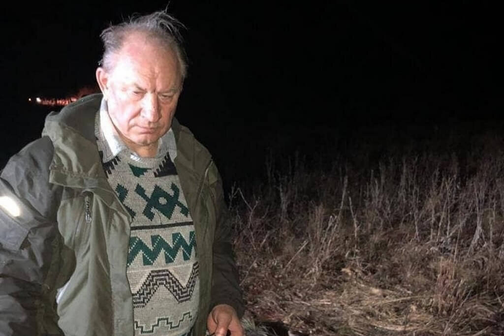 Валерий Рашкин на месте событий. Кадр из видео