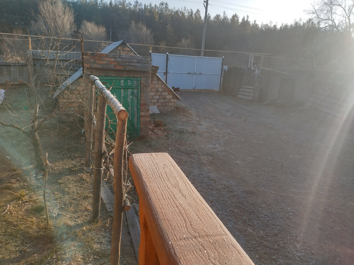 Очередной мороз при солнце