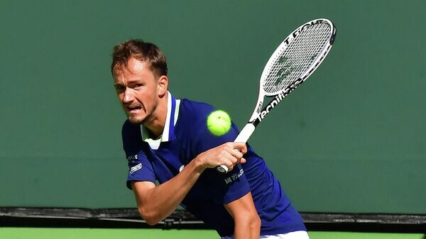    Теннисист Даниил Медведев (Россия)© AFP 2022 / FREDERIC J. BROWN