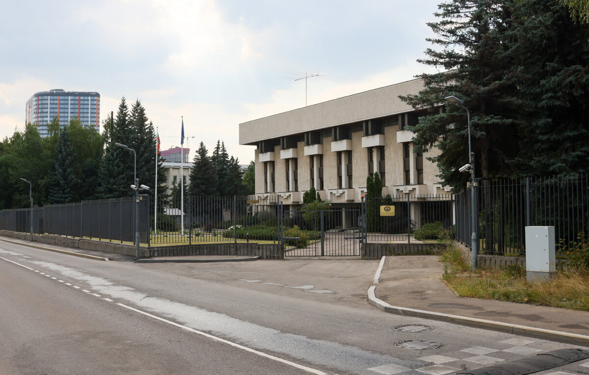    Здание посольства Болгарии в Москве  Михаил Метцель/ТАСС