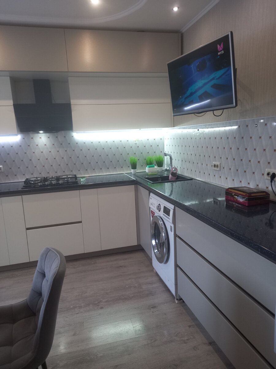 Наша новая кухня. Фото автора.