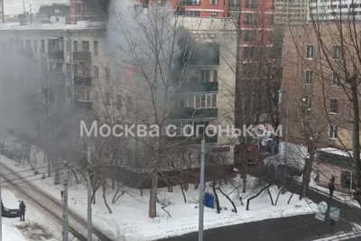    На пожаре с ВАО спасены 4 человека ©Скриншот