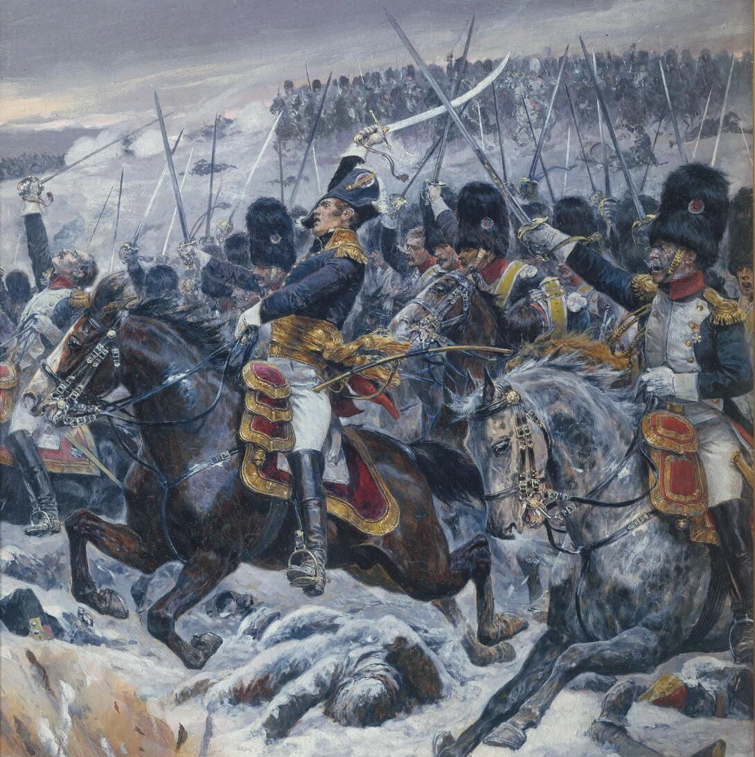 Ричард Вудвиль «Маршал Ней при Эйлау» (фрагмент)