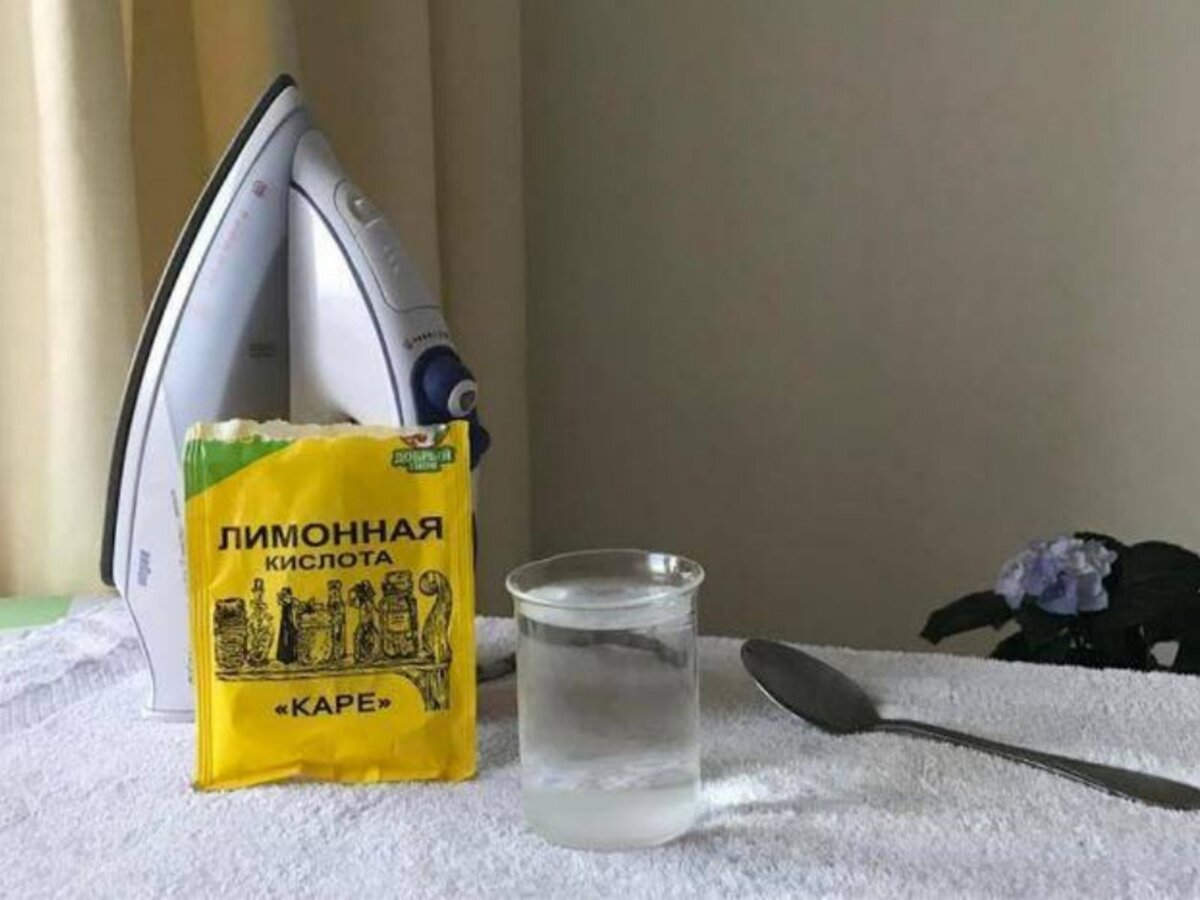 Вместо уксуса можно использовать лимонную кислоту