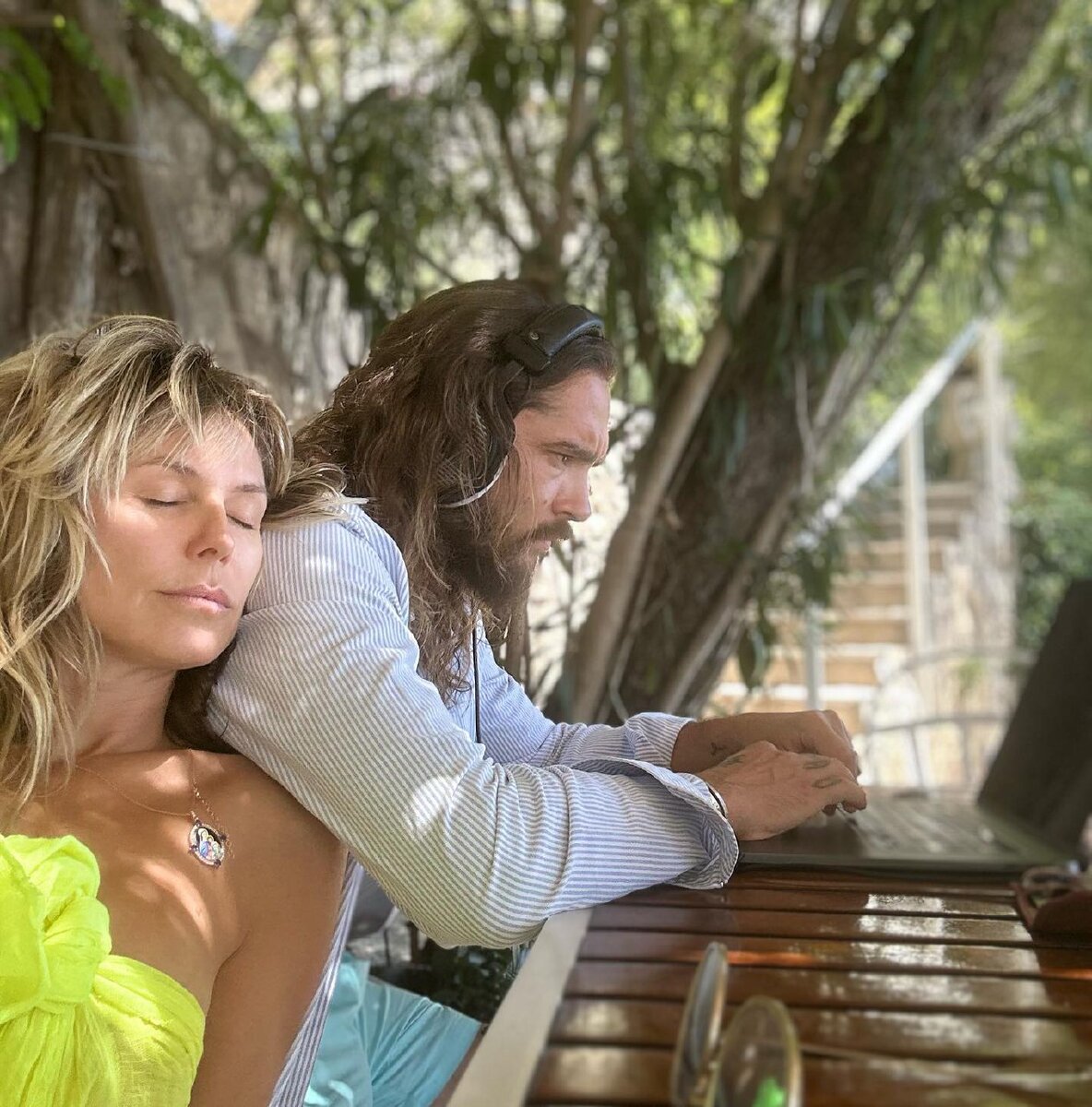 Хайди Клум и Том Каулитц