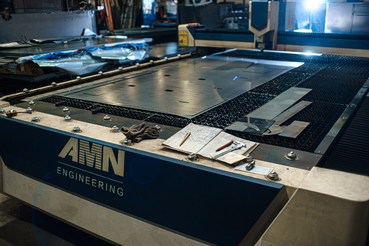 Лазерный станок АМН Инжиниринг.