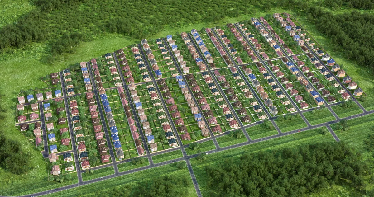 Коттеджный поселок, из открытых источников