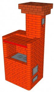 Видов печей существует довольно много. Но нас интересуют только те виды, которые отвечают решению нашей задачи: как складывать печи из кирпича своими руками. На практике это, в основном, печи для домов, бань и летних кухонь. Предположим, что нам требуется дровяная печь для дачи, проще говоря, домашняя печь. В этом случае виды печей представлены лишь тремя пунктами:
