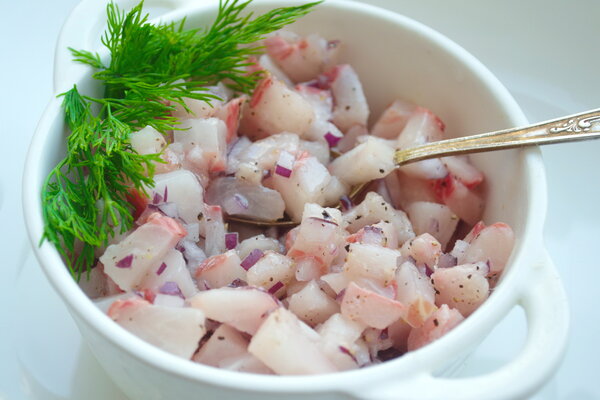 Якутская классика - рыбный салат «Индигирка»: Наверное, природа создала сигов для него