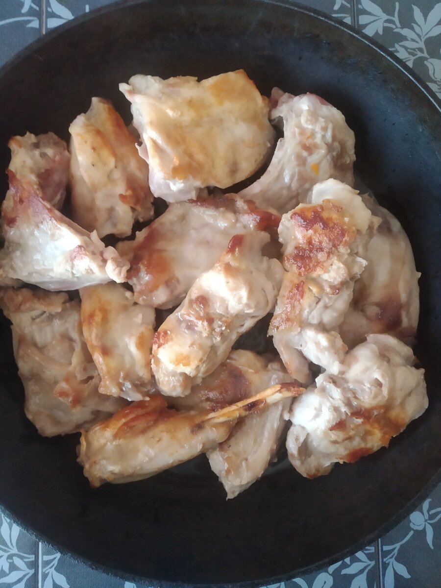 Обжаренный кролик