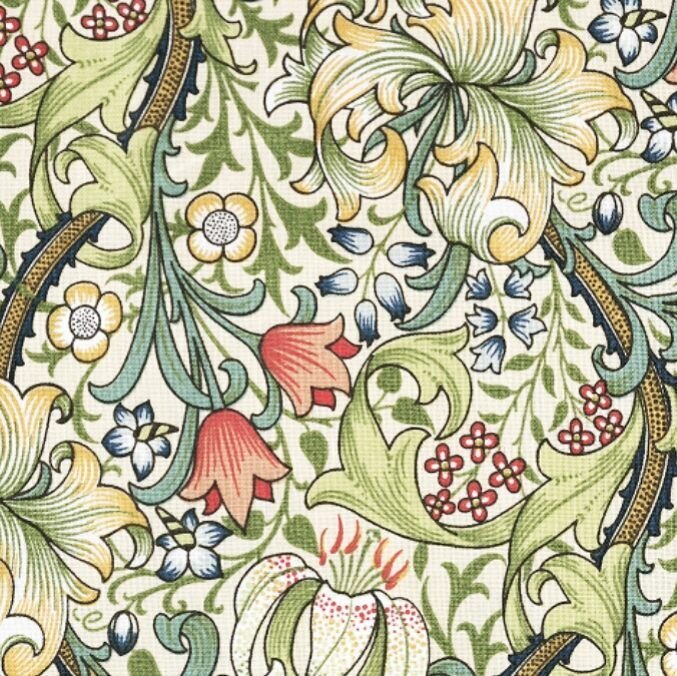 Уильям Моррис. Образец ткани
