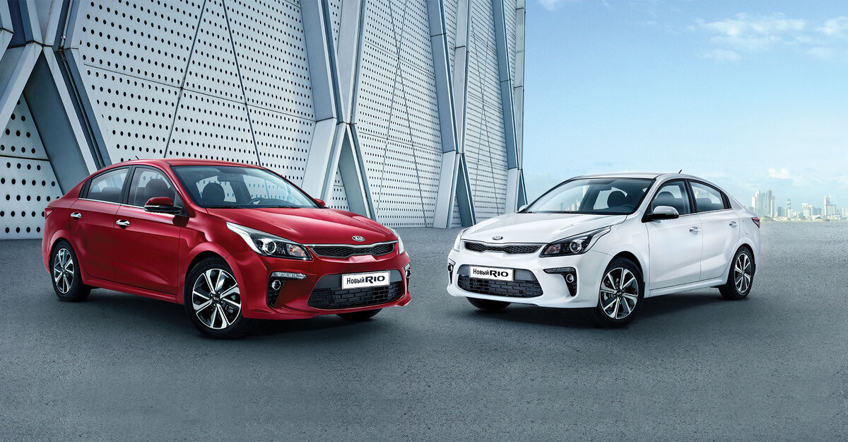 Kia Rio, модельный ряд 2018 года.