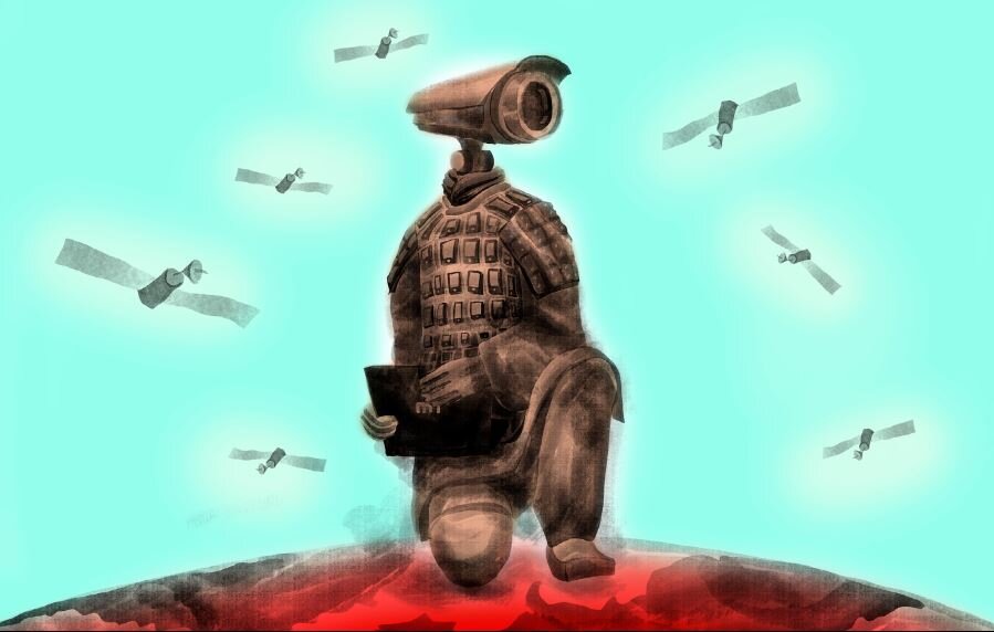 Иллюстрация с обложки отчета: автор Badiucao, https://www.badiucao.com