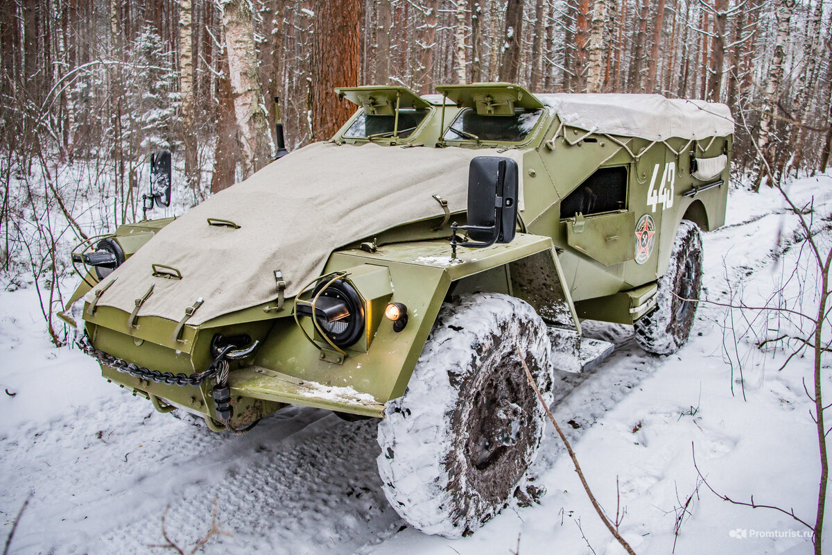 Покатался на БТР-40 по бездорожью и понял простую вещь. Найдутся те, кто со мной не согласится ??️‍♂️?