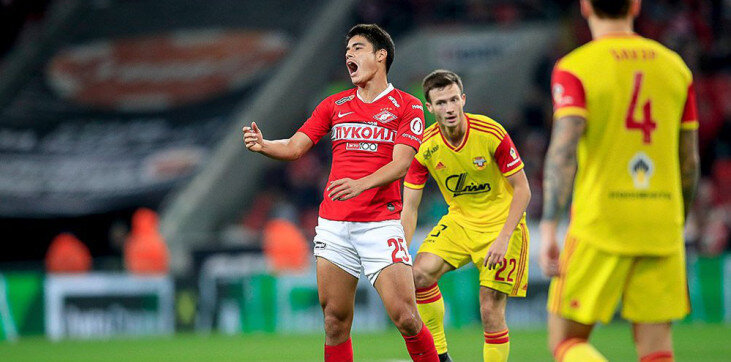 Спартак завершил первый круг чемпионата на девятом месте и имеет в активе 18 очков