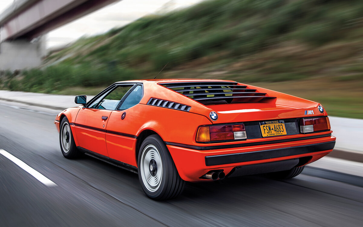 BMW M1 на дорогах Нью-Йорка