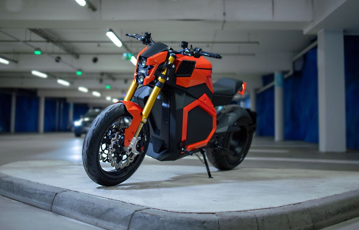 Электромотоцикл RMK e2 Verge Motorcycles