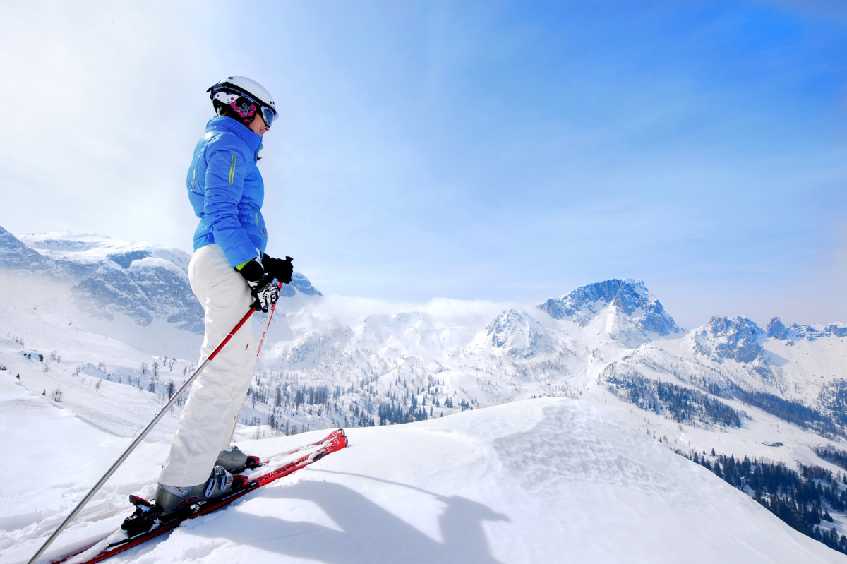 A person Skiing