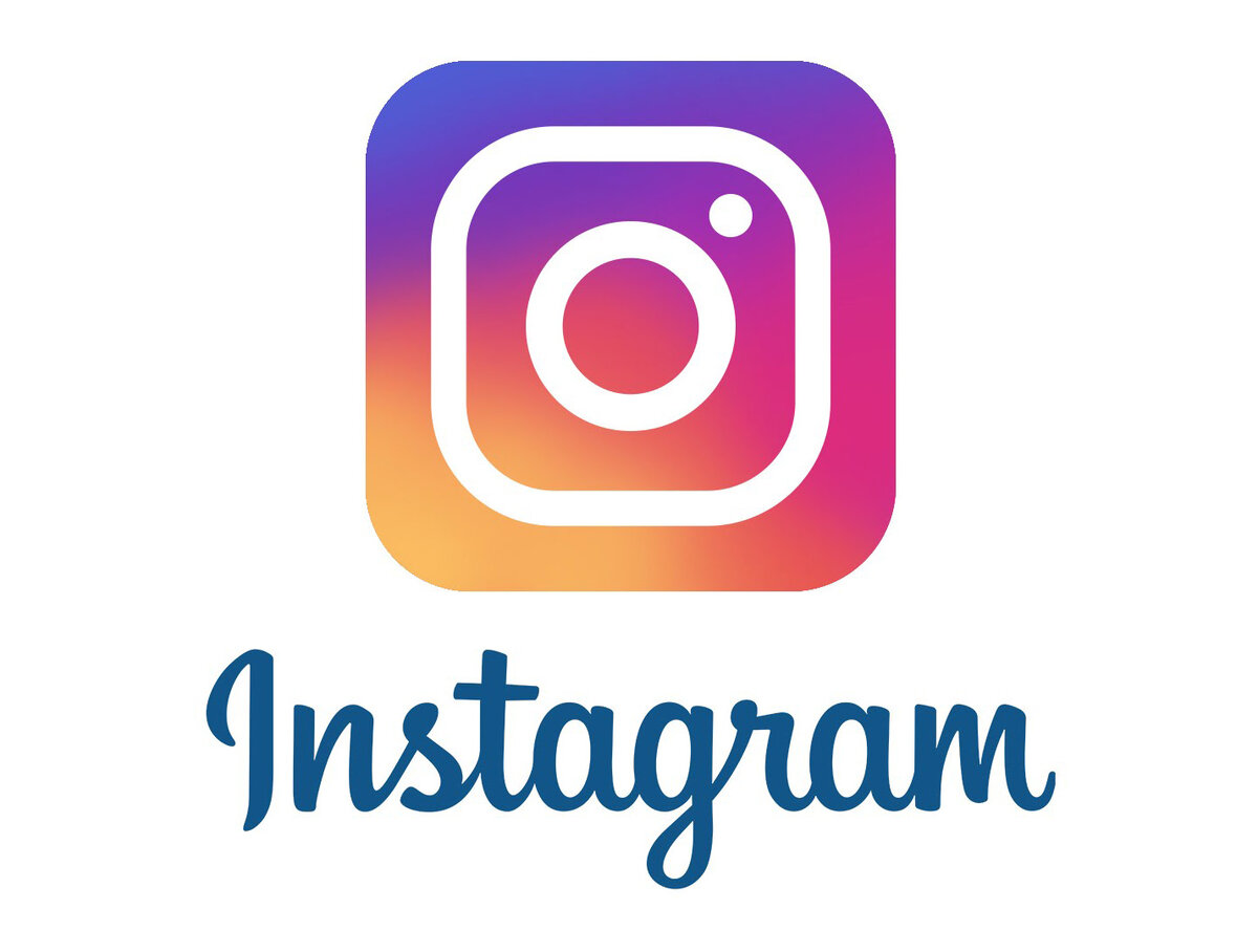 Логотип социальной сети "Instagram".