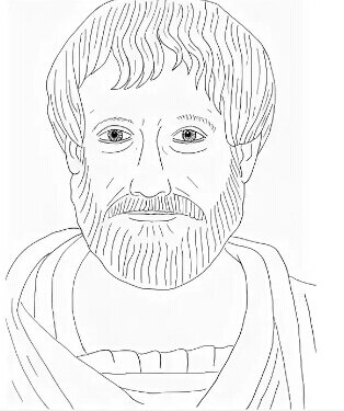 портрет древнего мыслителя. аристотель мультяшный. как нарисовать древнего мыслителя. марко поло раскраска. мыслитель родена иллюстрация.