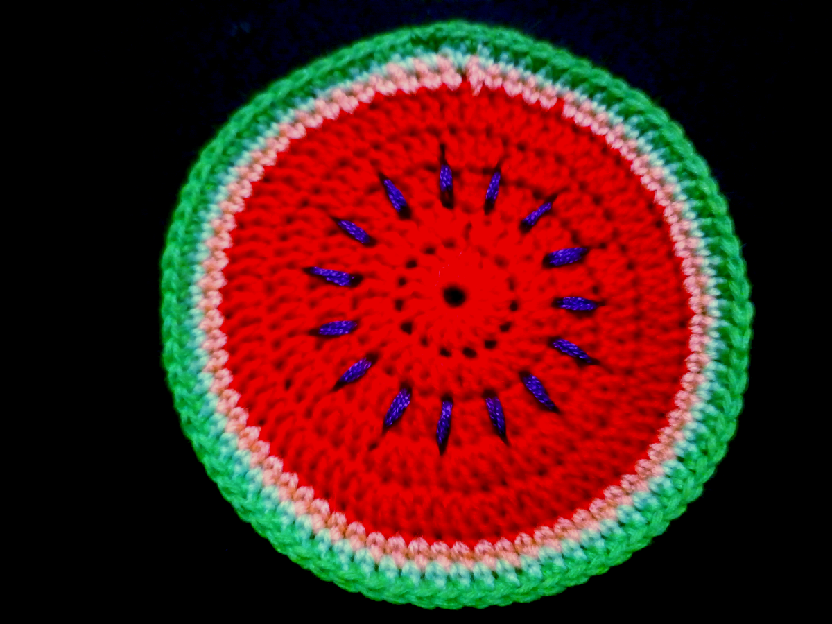 Вот такой арбузик у меня получился