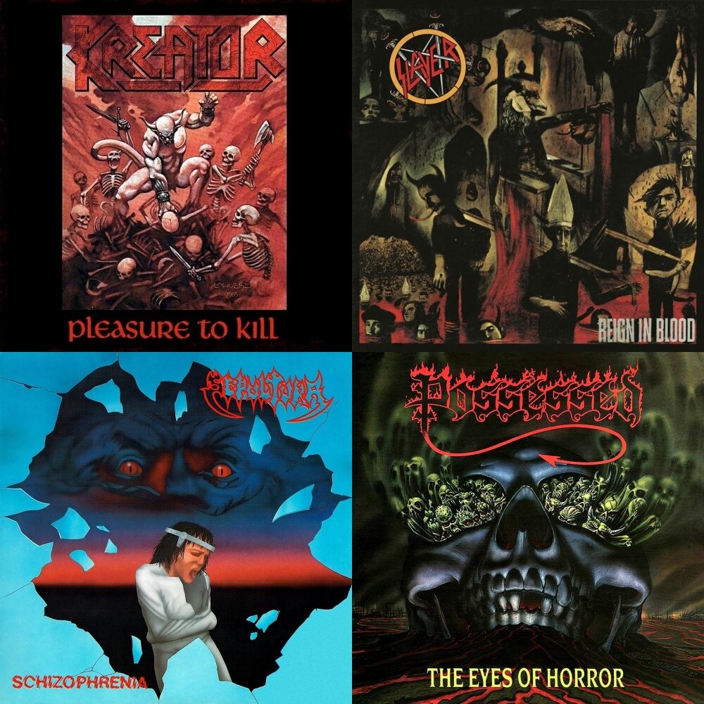 Авторский коллаж - компиляция изображений обложек, обсуждаемых в статье работ