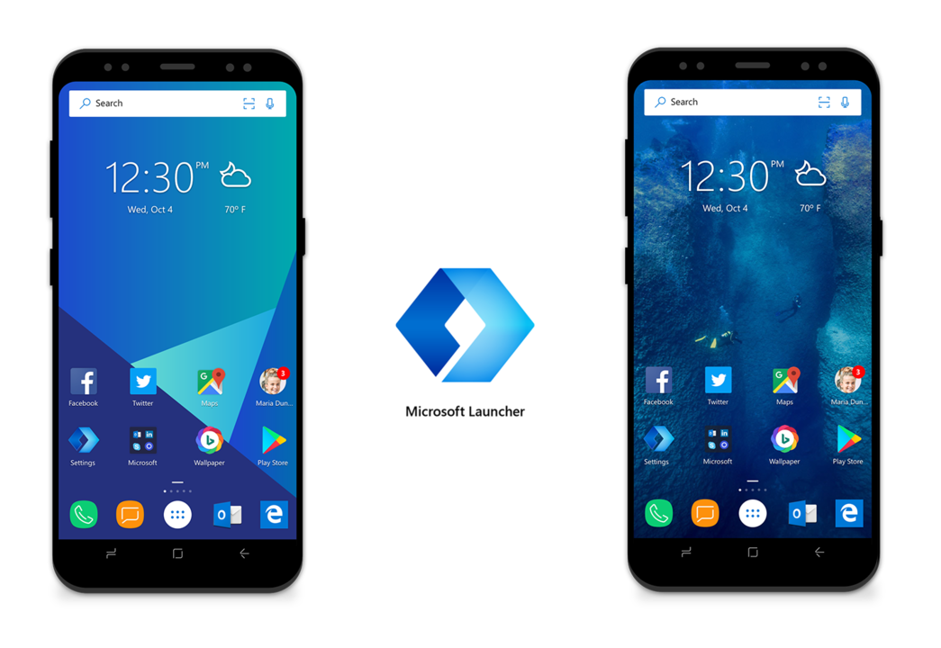 Microsoft launcher