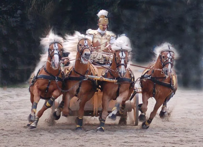 Римская колесница фото Yndex.ru