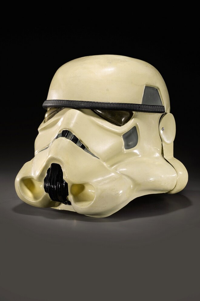 Прототип шлема имперского штурмовика 1976 года для IV эпизода «Новая надежда»: 30 000 — 60 000 фунтов стерлингов (2,488 — 4,977 млн рублей). Фото здесь и далее: Sotheby's.