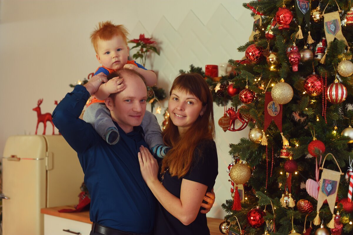 Оригинальное фото семьи