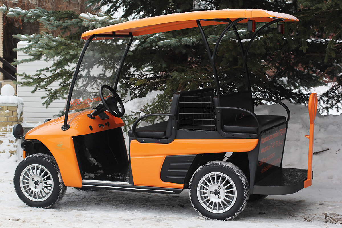 Четырехместный вариант электромобиля (фото производителя)