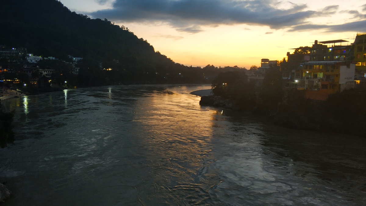 Закат над Гангой