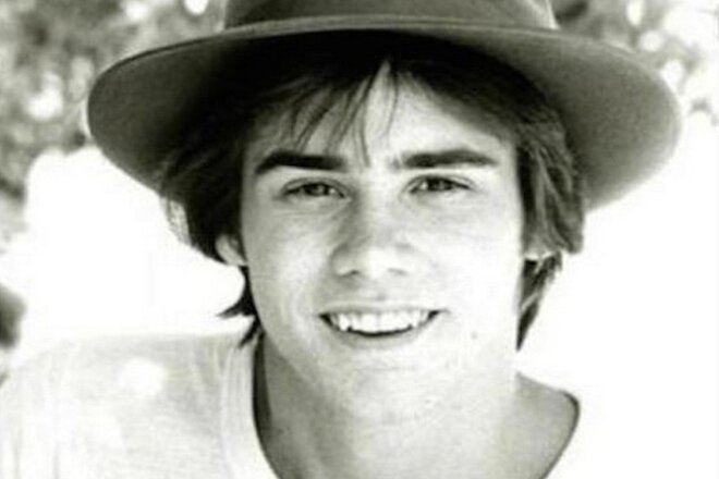 Джим Керри в молодости