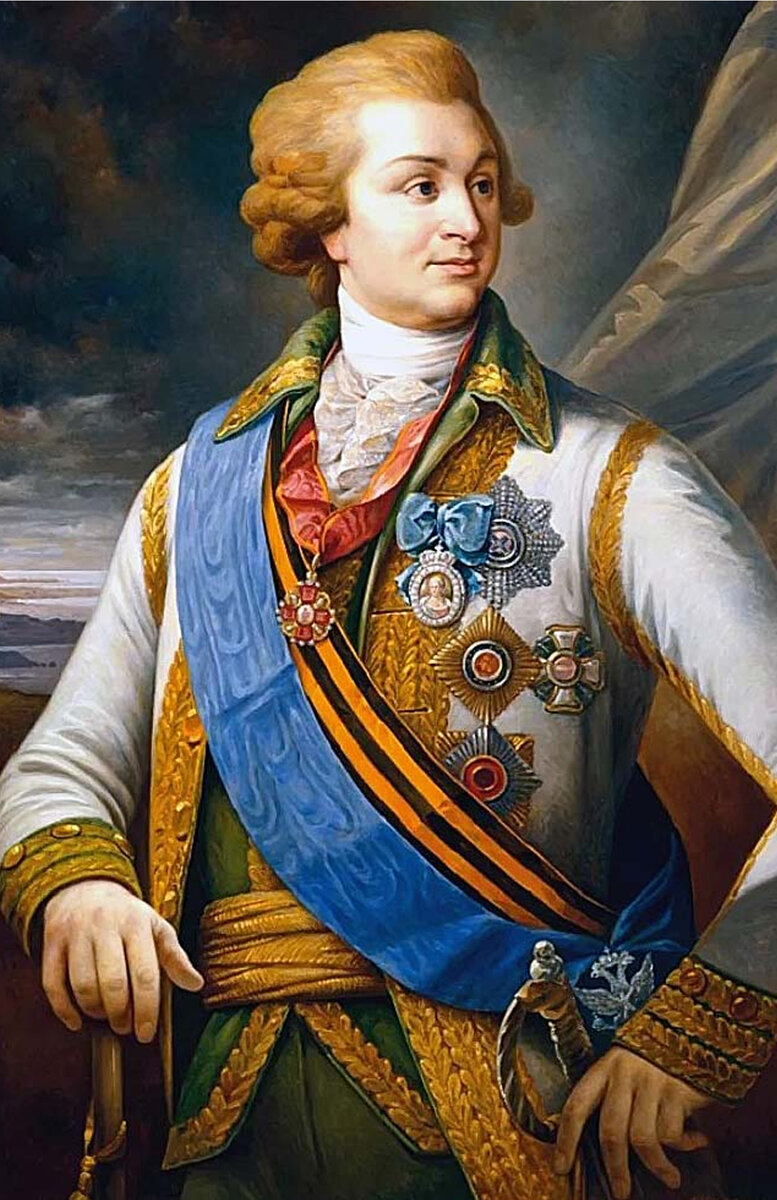 Светлейший князь Григорий Александрович Потёмкин-Таврический (13 (24) сентября 1739 г. - 5 (16) октября 1791 г.)