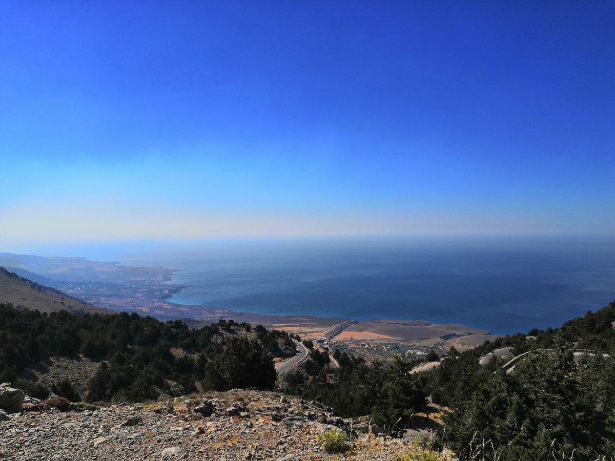 Вид на Ливийское море.