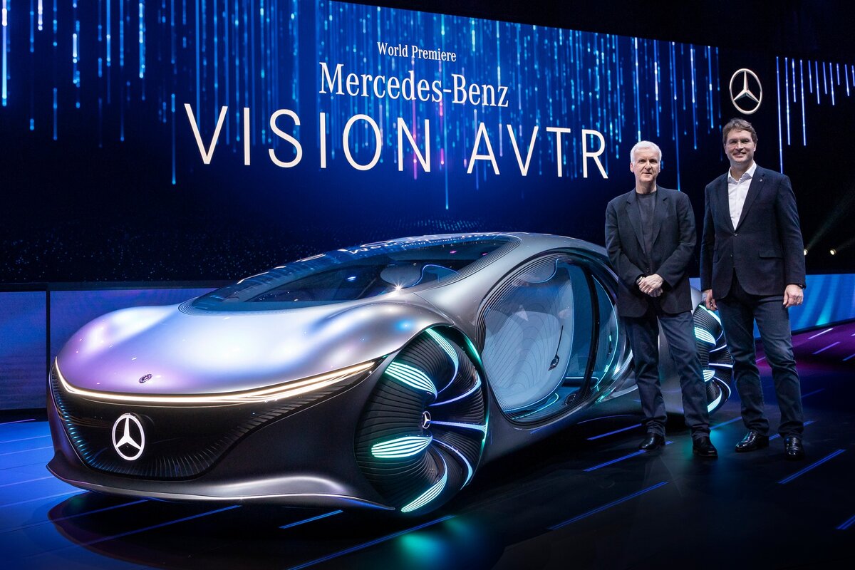 Mercedes Benz Vision AVTR: концепция устойчивого аватара | Auto.Today | Дзен