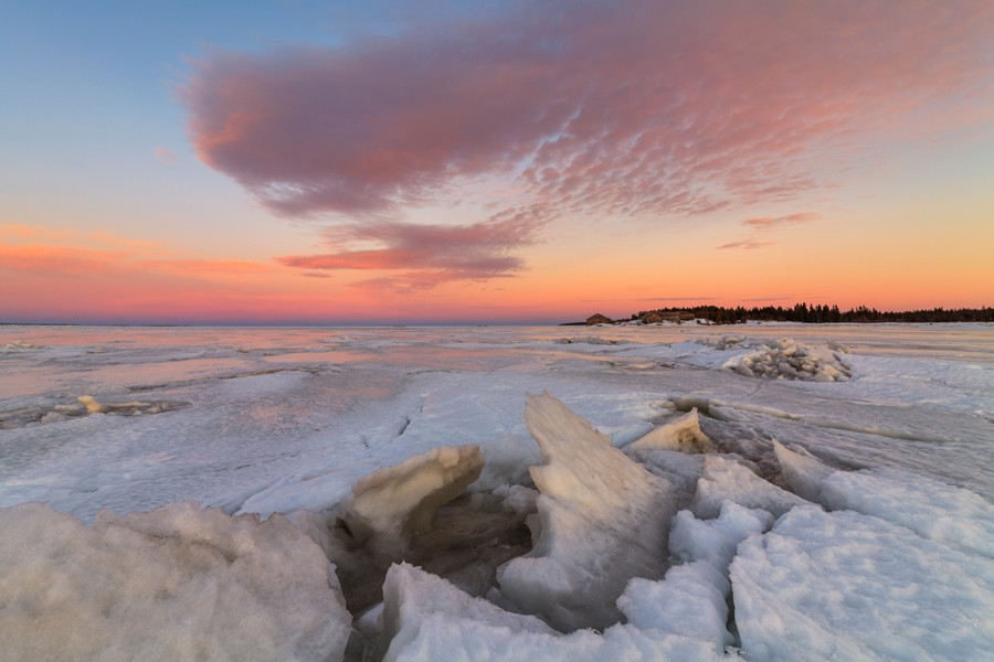 Белое море зимой - Белое море зима