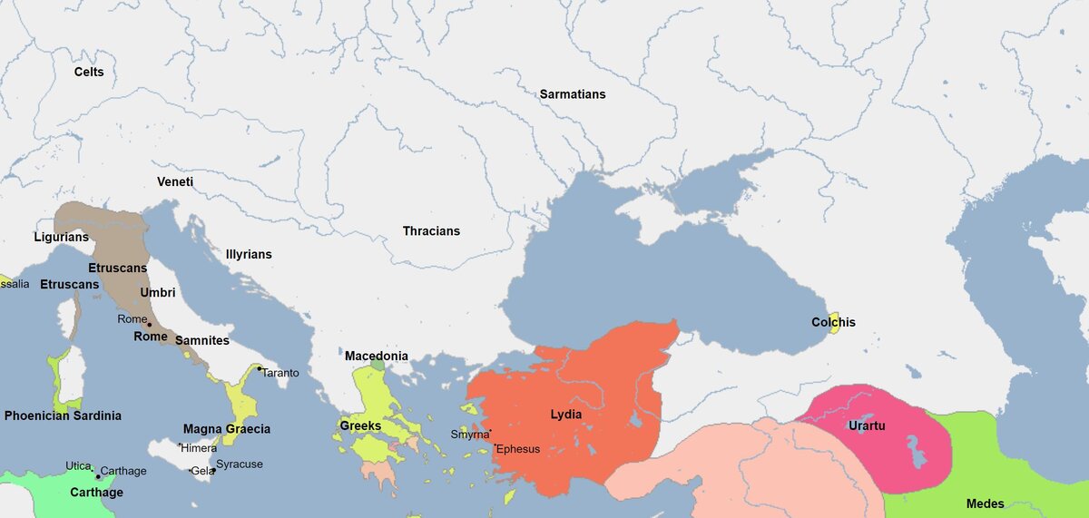 600 лет до н.э.