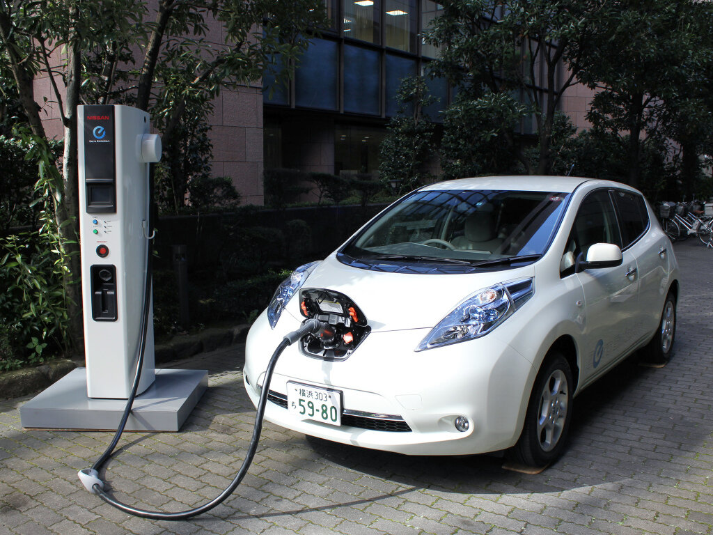 Nissan Leaf первого поколения. Фото Autowp.ru