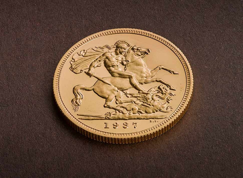 реверс соверена. Источник: The Royal Mint